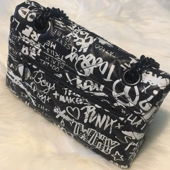 Rare Aldo Graffiti Flap Bag EUC Discontinued - Picture 5 of 8